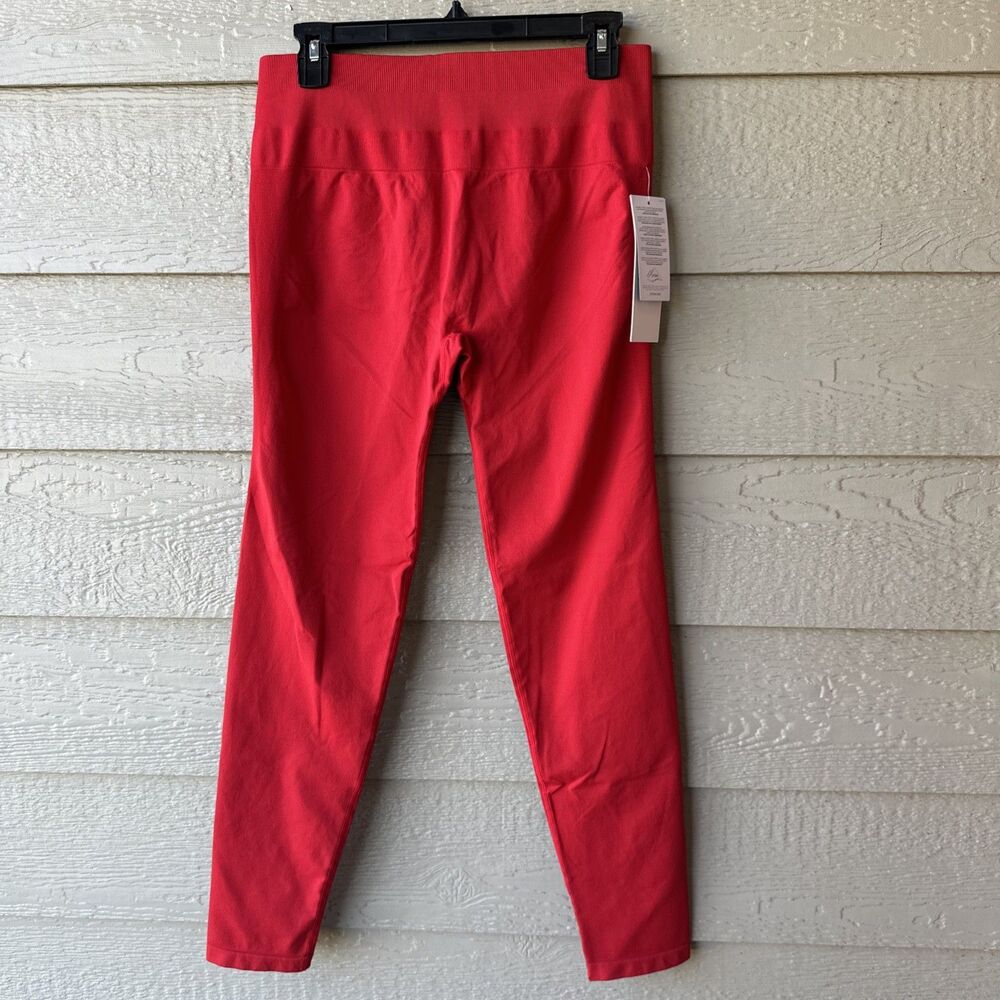 BRXL Women High Waist Size XL Seamless Leggings Red TikTok Gym Yoga Activewear